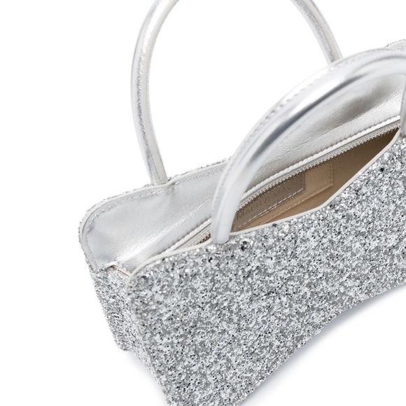 Mach & mach bow glitter mini bag - Picture 6 of 8